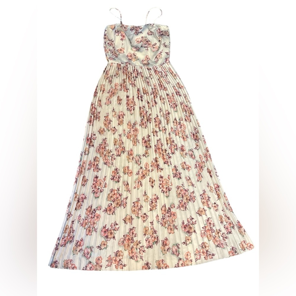 Majorie Hamilton vintage pleated dress, size small
